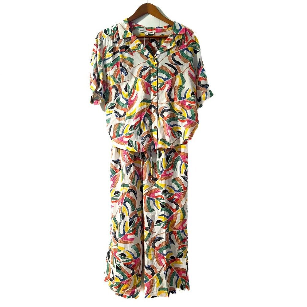NEW Jane + Delancey | Tropical Pant Set | Tropical Floral - Picture 2 of 14